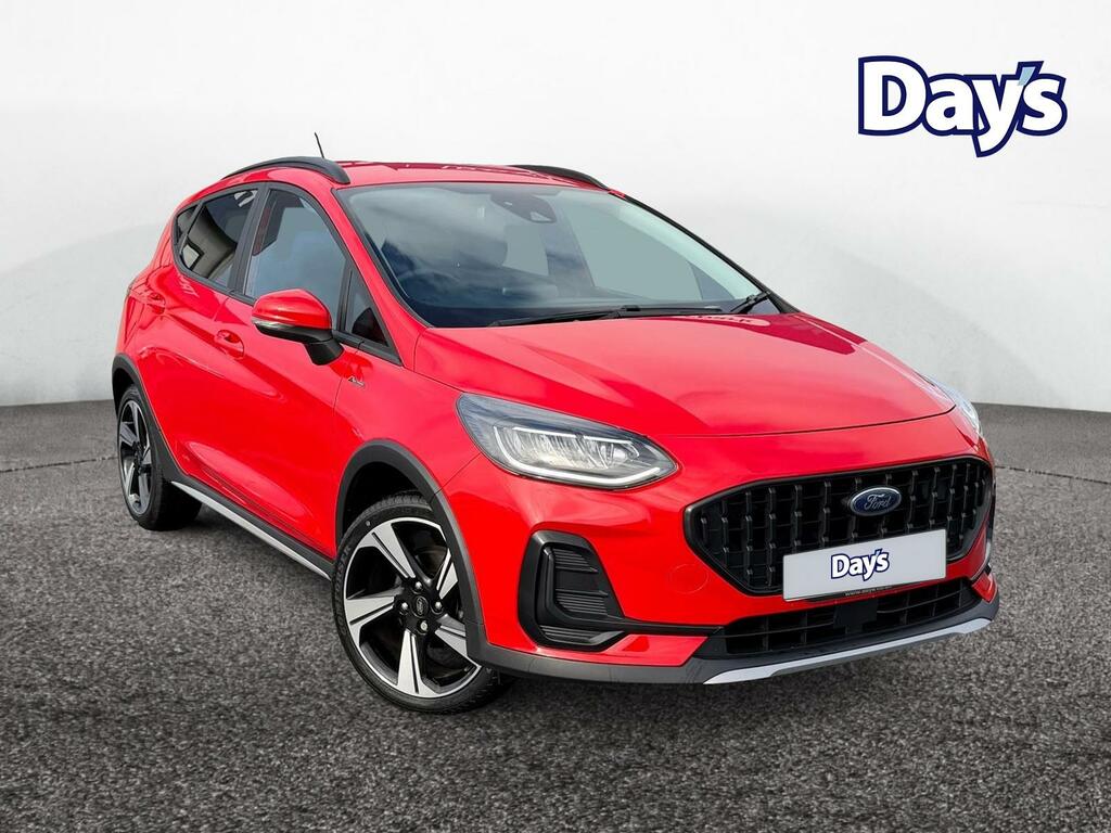 Ford Fiesta Active 1.0 Ecoboost 100Ps Red