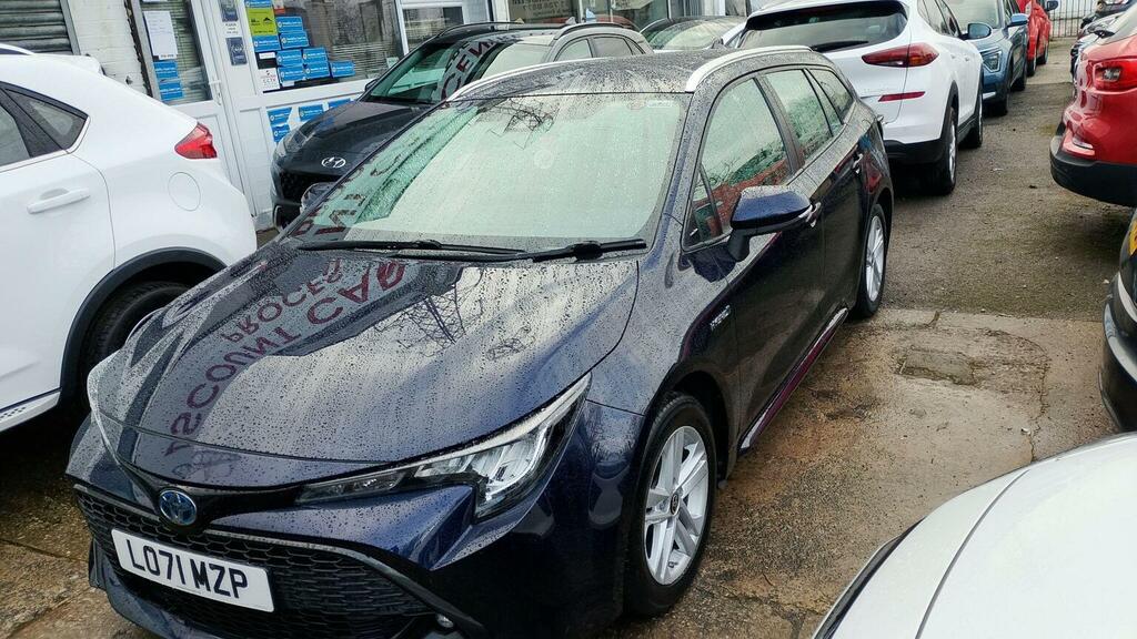 Toyota Corolla 1.8 Vvt-h Icon Touring Sports Cvt Euro 6 Ss LO71MZP Blue #4