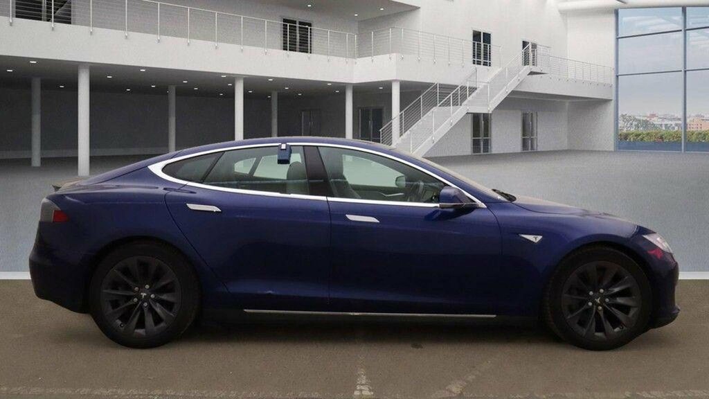 Tesla Model S Hatchback BW16VGU Blue #5