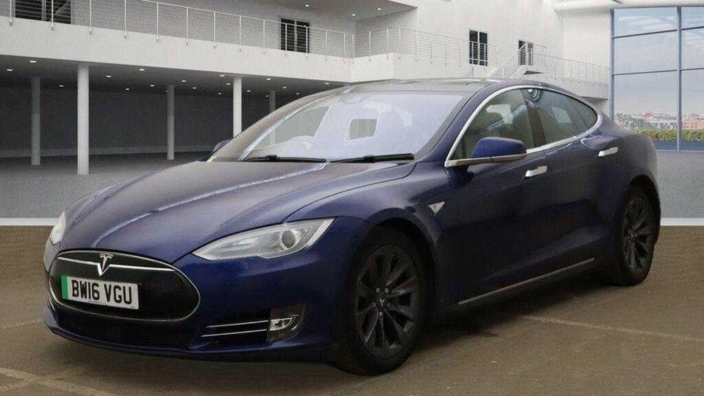 Tesla Model S Hatchback BW16VGU Blue #6