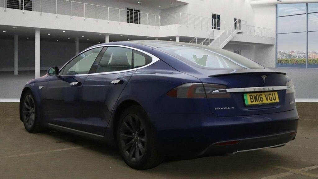 Tesla Model S Hatchback BW16VGU Blue #3
