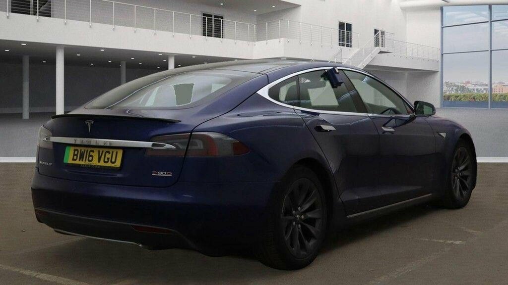 Tesla Model S Hatchback BW16VGU Blue #4