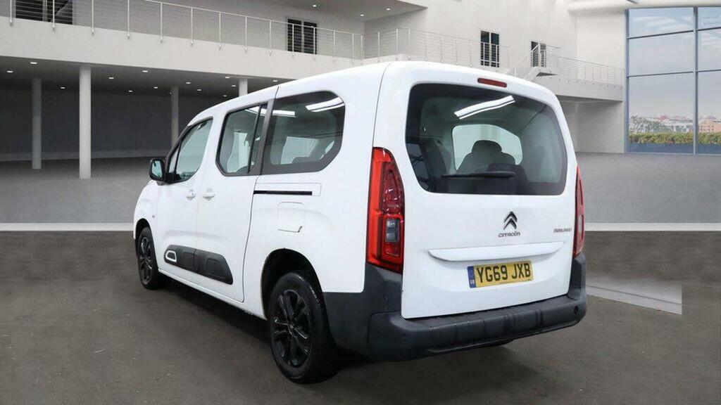 Citroen Berlingo 1.5 Bluehdi Flair XL Mpv Euro 6 Ss YG69JXB White #2