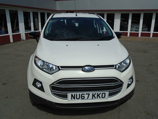 Ford Ecosport 1.0 Zetec 124 Bhp NU67KKO White #4