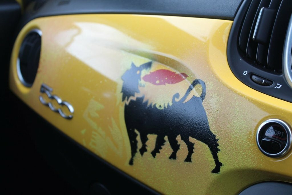 Abarth 595 1.4L Null Yellow