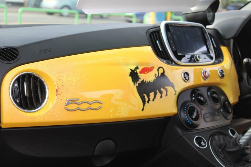Abarth 595 1.4L Null E15DCE Yellow #3