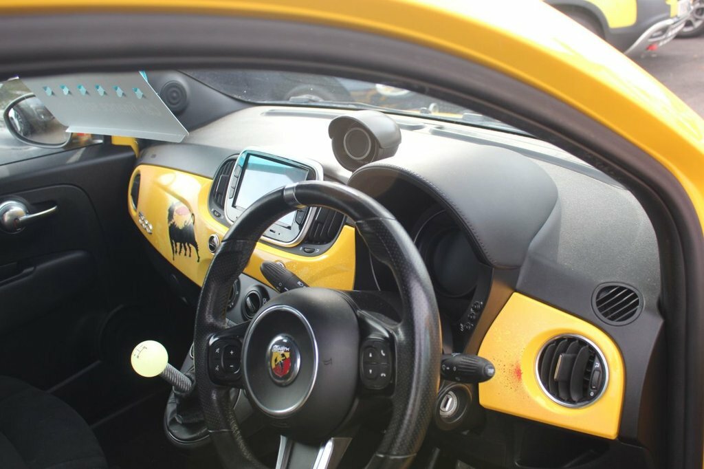 Abarth 595 1.4L Null E15DCE Yellow #2