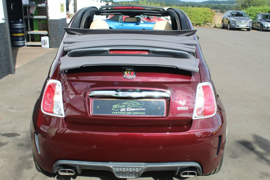 Abarth 695 Convertible WK13DYG Red #5