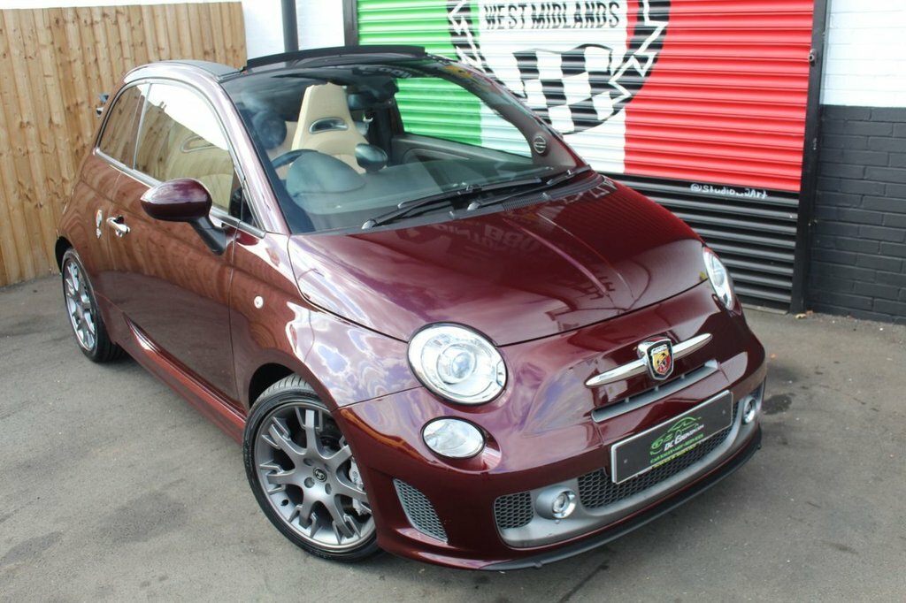 Abarth 695 Convertible WK13DYG Red #4