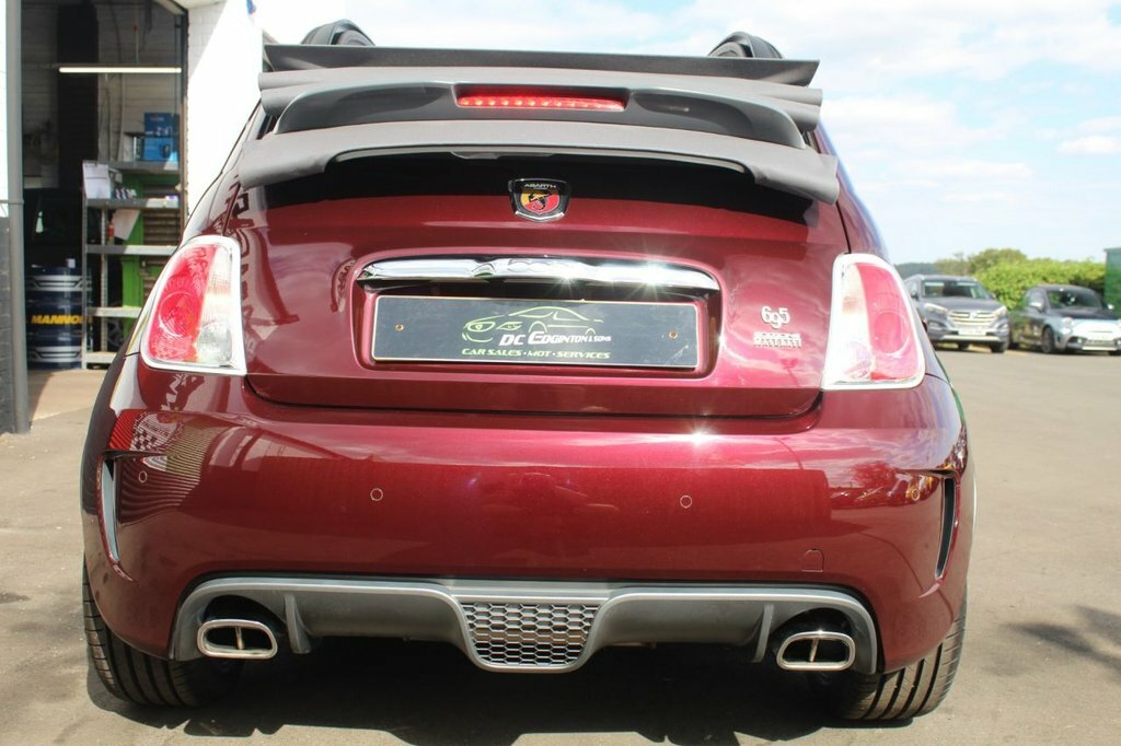 Abarth 695 Convertible WK13DYG Red #3