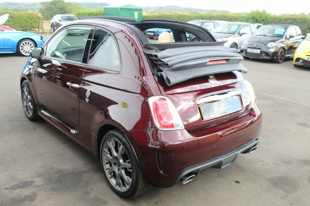 Abarth 695 Convertible WK13DYG Red #6