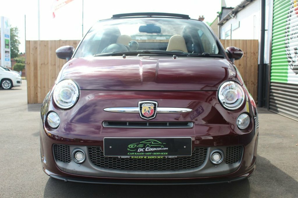 Abarth 695 Convertible WK13DYG Red #2