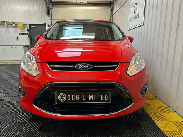Ford C-Max Ecoboost Titanium Mpv Red #2