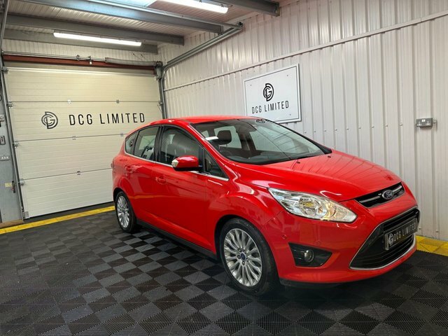 Ford C-Max Ecoboost Titanium Mpv Red #4