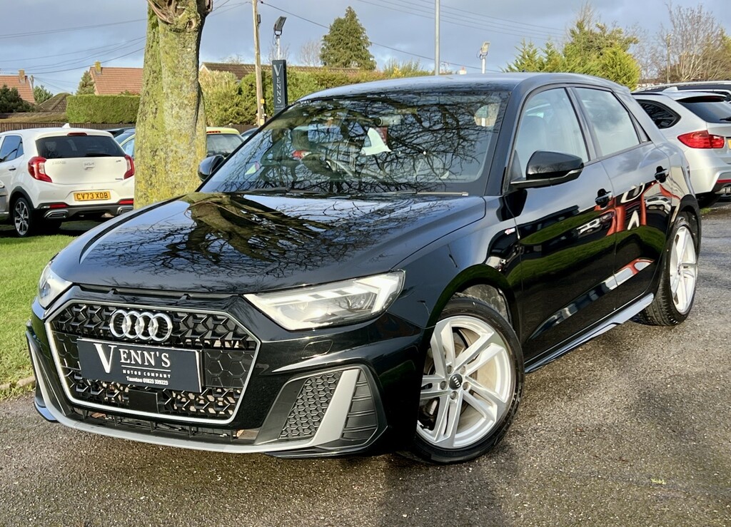 Audi A1 Hatchback 1.0 Tfsi 30 S Line 201969 SN69YNA Black #3