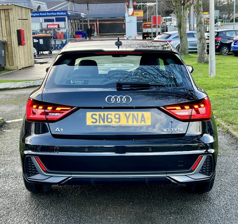 Audi A1 Hatchback 1.0 Tfsi 30 S Line 201969 SN69YNA Black #6