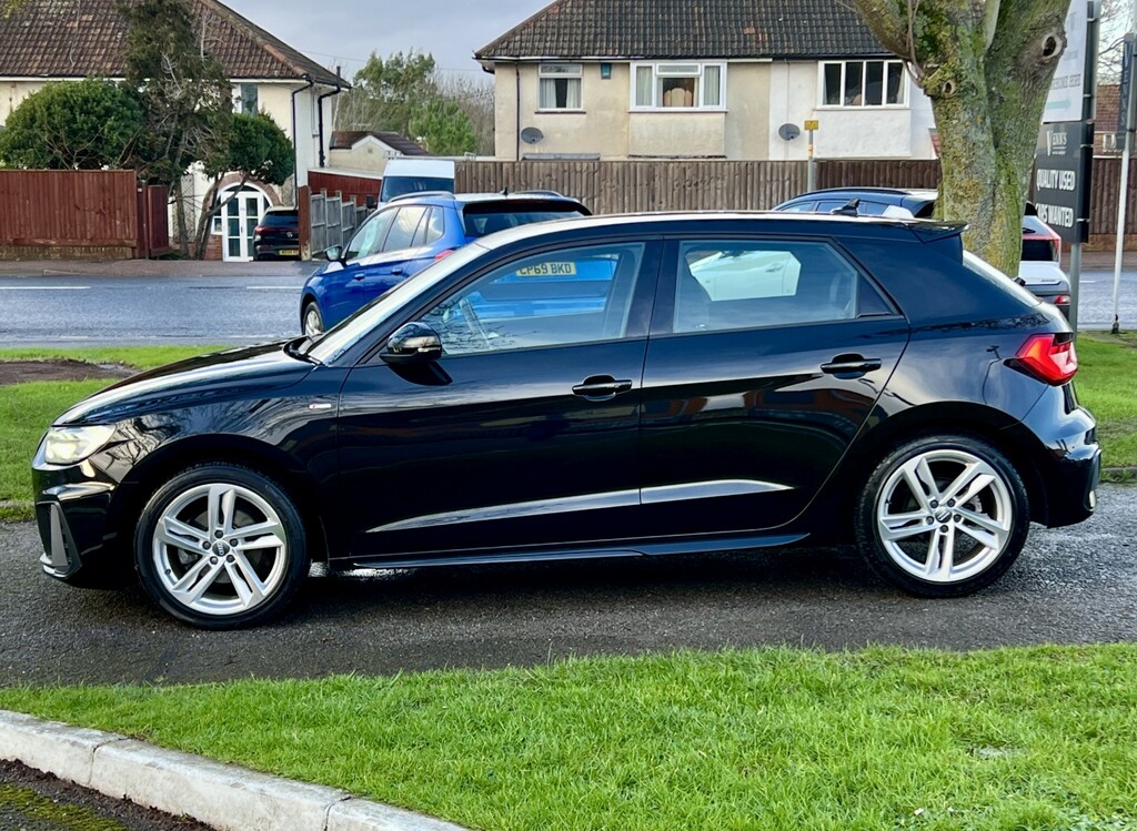 Audi A1 Hatchback 1.0 Tfsi 30 S Line 201969 SN69YNA Black #4
