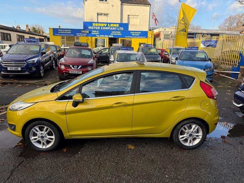 Ford Fiesta Zetec Yellow #3