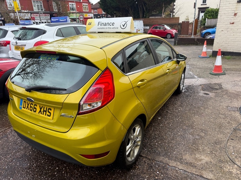 Ford Fiesta Zetec Yellow #4