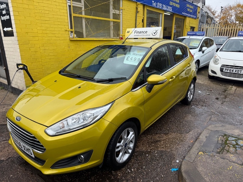 Ford Fiesta Zetec Yellow #2