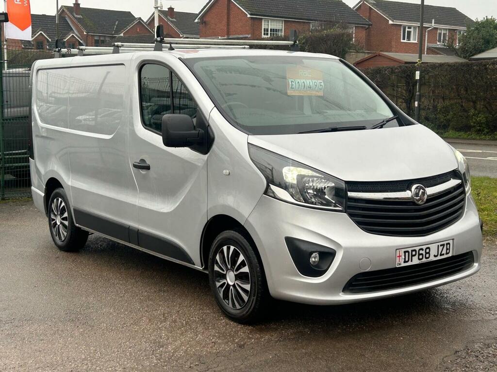 Vauxhall Vivaro 1.6 Cdti 2700 Sportive L1 H1 Euro 6 201868 DP68JZD Silver #3