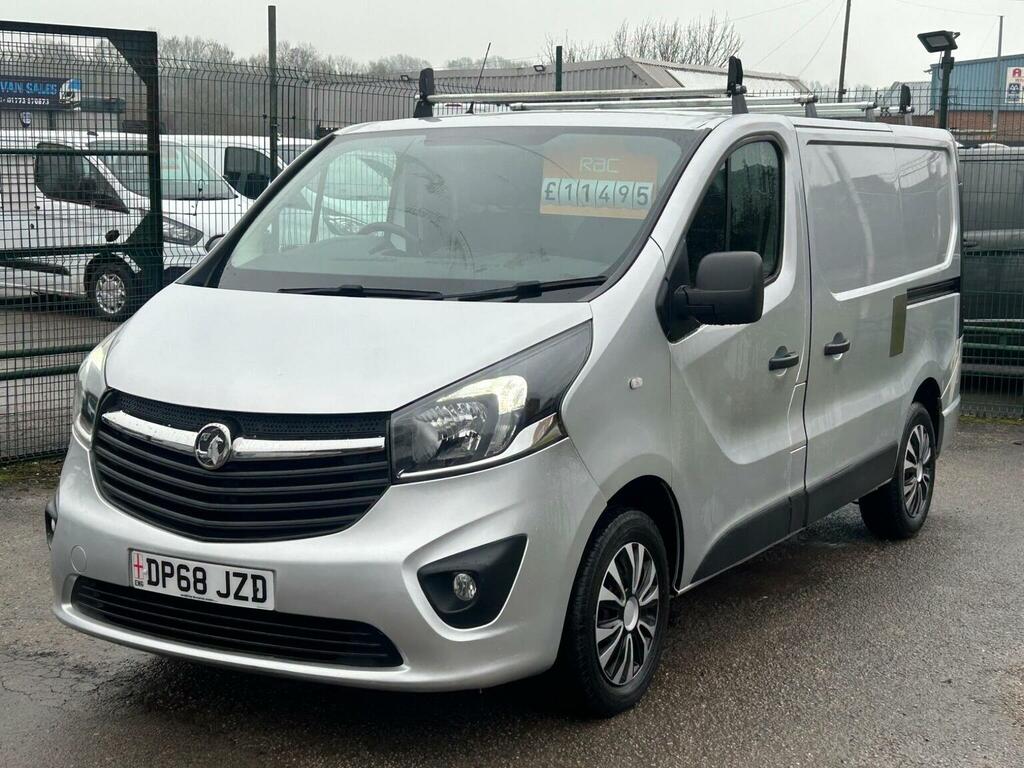 Vauxhall Vivaro 1.6 Cdti 2700 Sportive L1 H1 Euro 6 201868 Silver