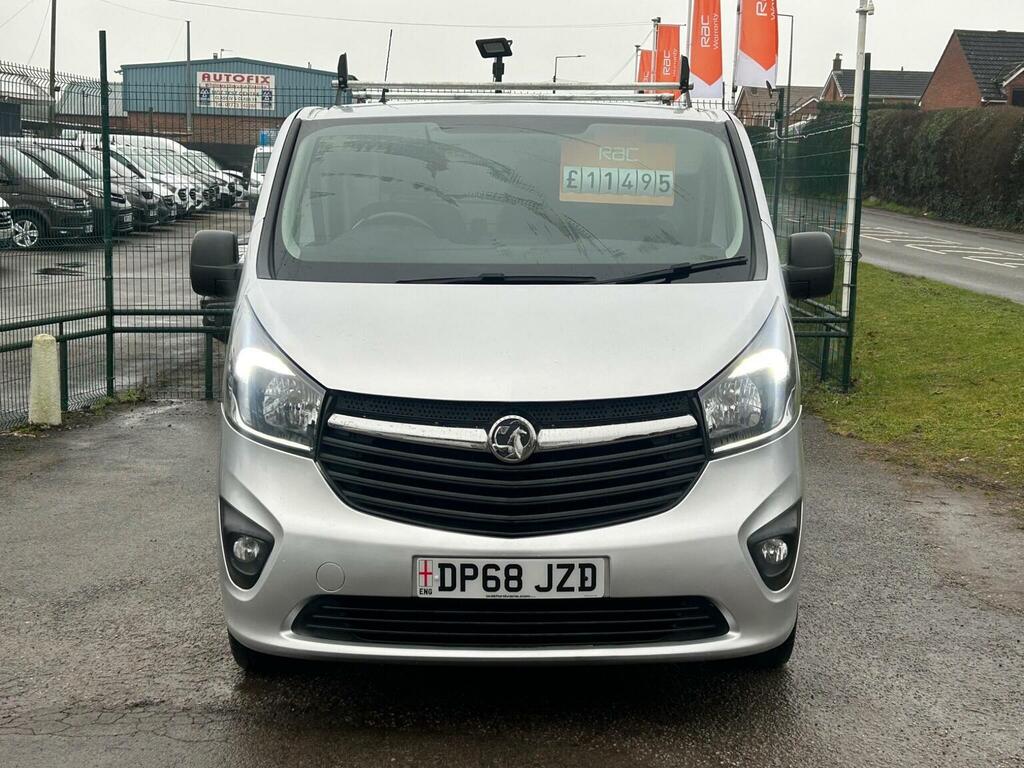 Vauxhall Vivaro 1.6 Cdti 2700 Sportive L1 H1 Euro 6 201868 DP68JZD Silver #2