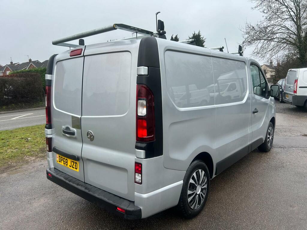 Vauxhall Vivaro 1.6 Cdti 2700 Sportive L1 H1 Euro 6 201868 DP68JZD Silver #4