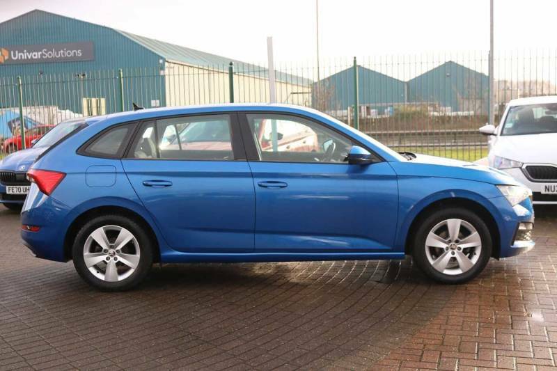 Skoda Scala 1.0 Tsi 95 Se - 2019 69 MT69YKF Blue #4
