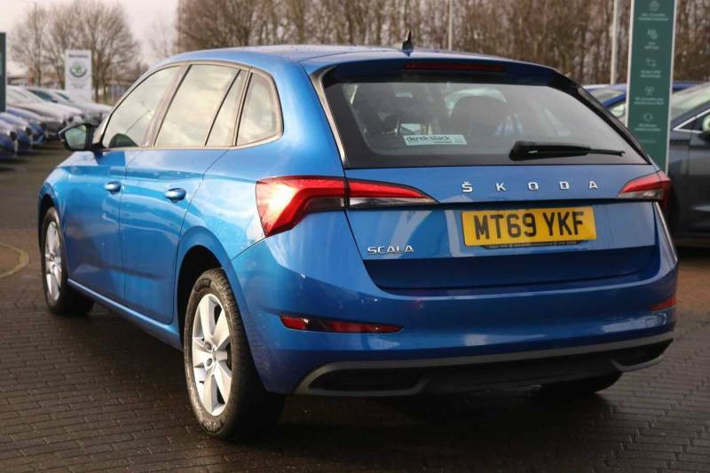 Skoda Scala 1.0 Tsi 95 Se - 2019 69 MT69YKF Blue #3