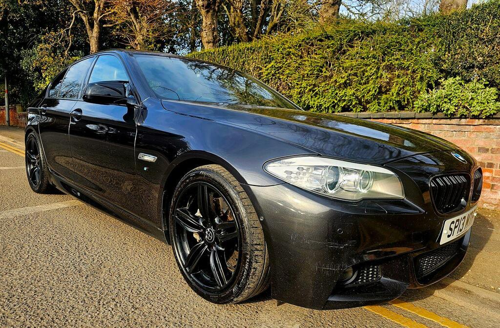 BMW 5 Series 3.0 535D M Sport Saloon 201313 Grey #3