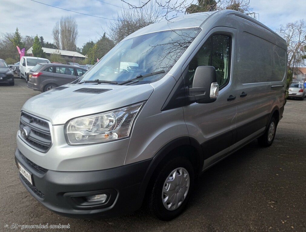 Ford Transit Custom 2.0 Transit Trend Van 290 L2 2.0L Ecoblue 130Ps Fw AY22JXL Silver #4