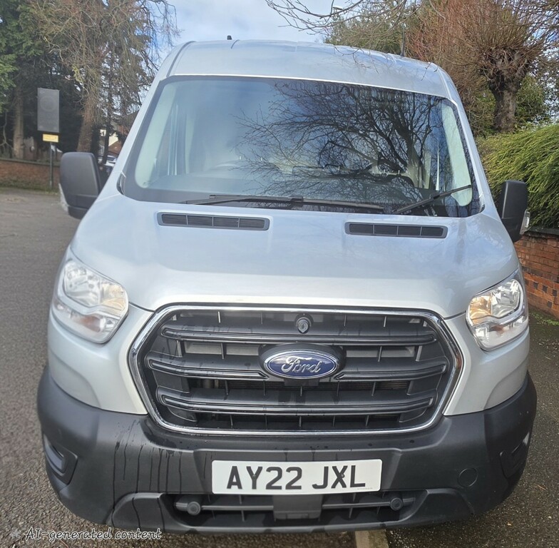 Ford Transit Custom 2.0 Transit Trend Van 290 L2 2.0L Ecoblue 130Ps Fw AY22JXL Silver #6