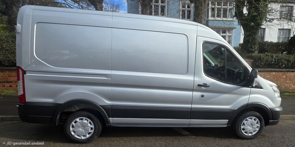 Ford Transit Custom 2.0 Transit Trend Van 290 L2 2.0L Ecoblue 130Ps Fw AY22JXL Silver #2