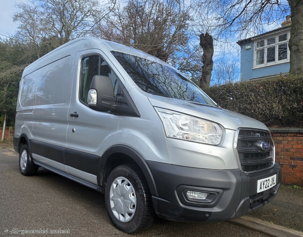 Ford Transit Custom 2.0 Transit Trend Van 290 L2 2.0L Ecoblue 130Ps Fw Silver