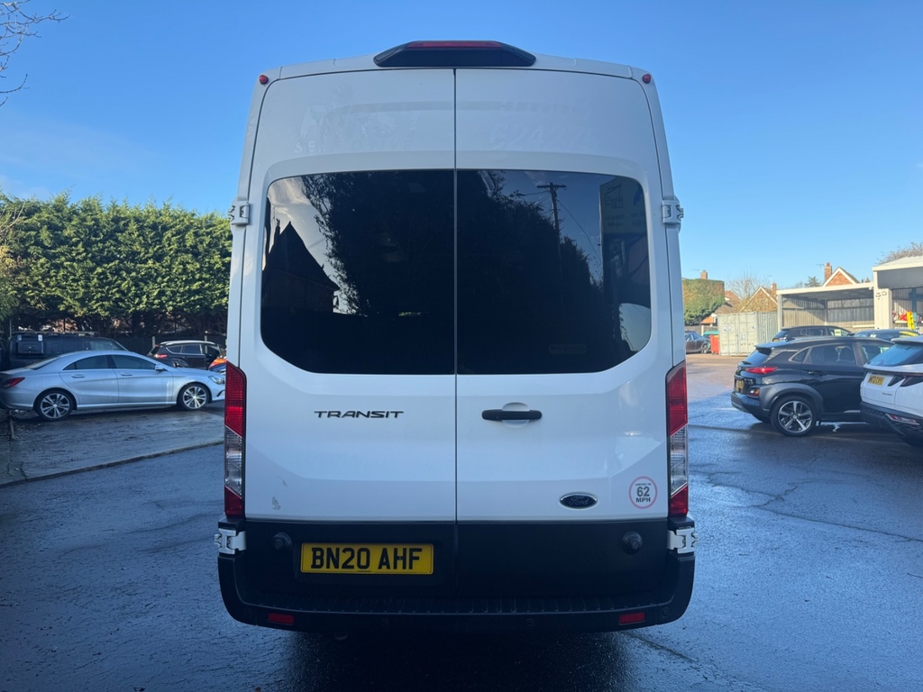 Ford Transit Custom 2.0 Ecoblue 130Ps H3 17 Seater Leader BN20AHF White #6