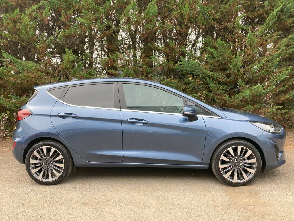 Ford Fiesta 1.0 Ecoboost Hbd Mhev 125 Titanium Vignal EY72AYW Blue #3