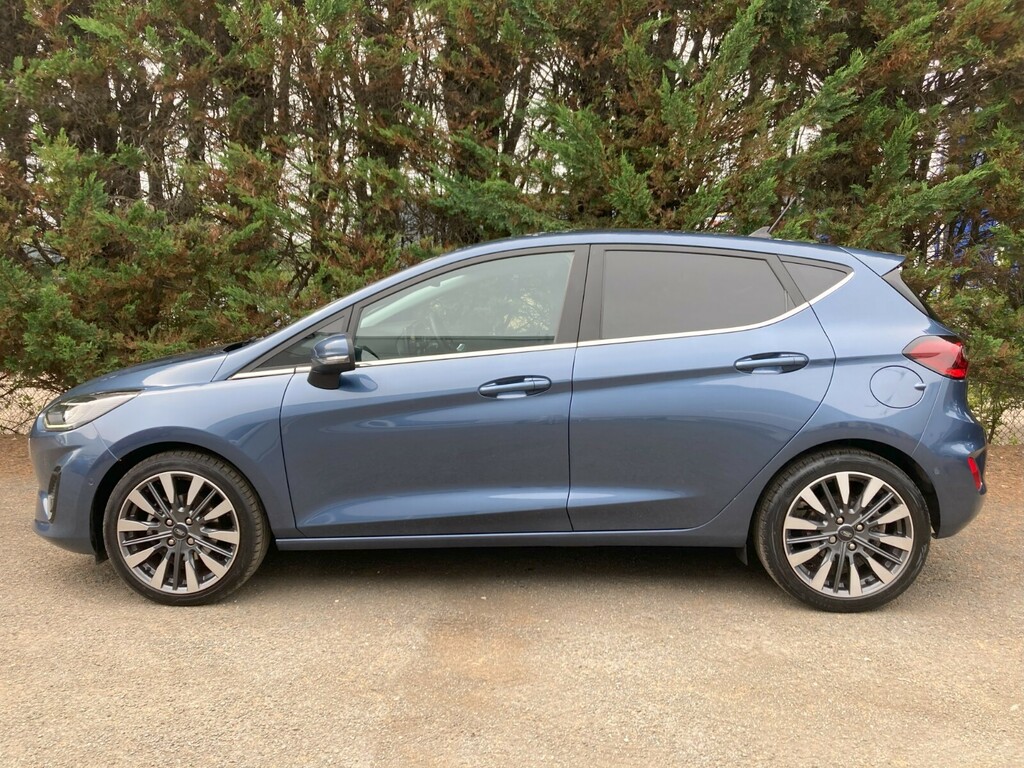 Ford Fiesta 1.0 Ecoboost Hbd Mhev 125 Titanium Vignal EY72AYW Blue #4