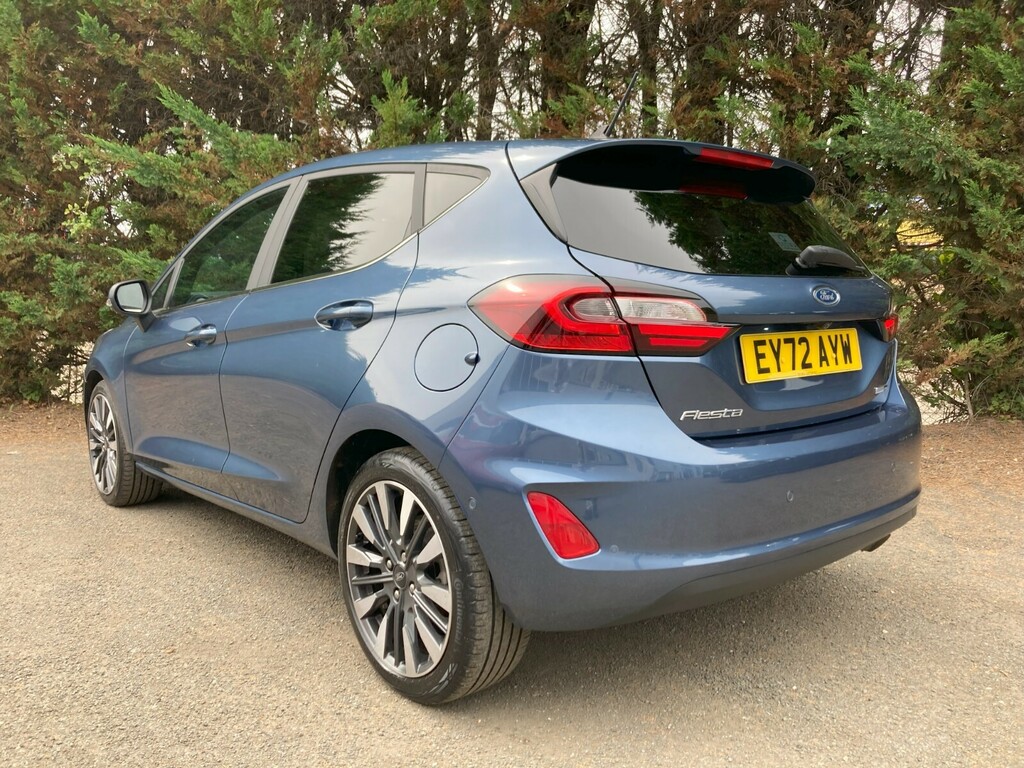 Ford Fiesta 1.0 Ecoboost Hbd Mhev 125 Titanium Vignal EY72AYW Blue #5