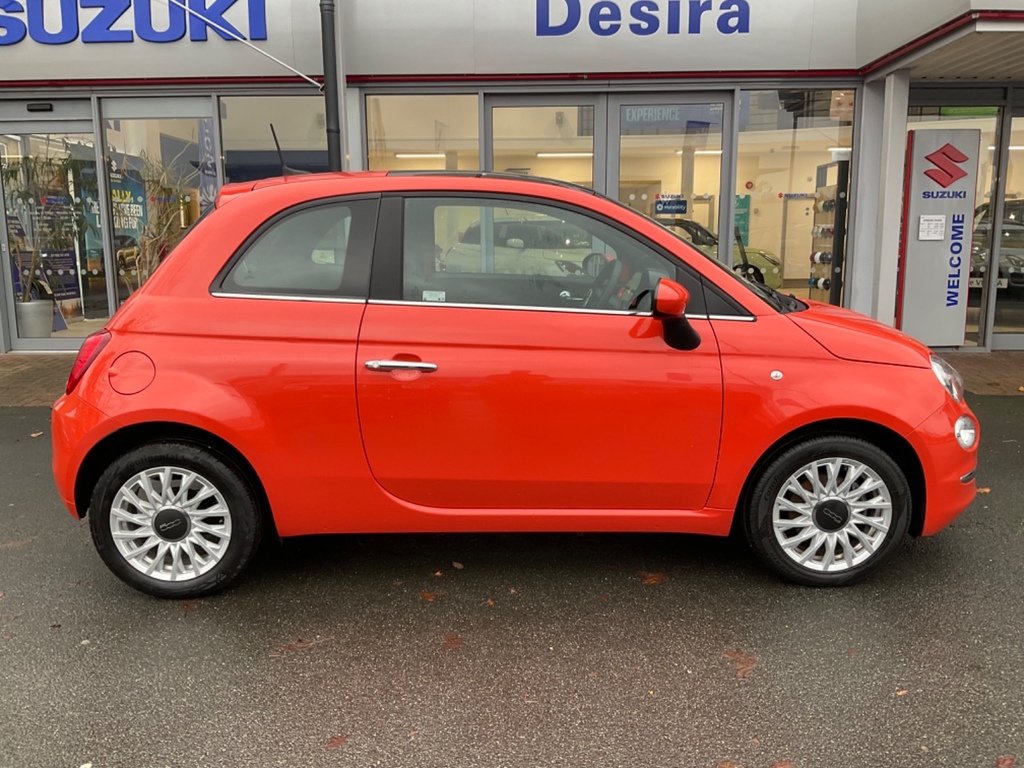 Fiat 500 1.0 Mild Hybrid WP23HXZ Orange #2