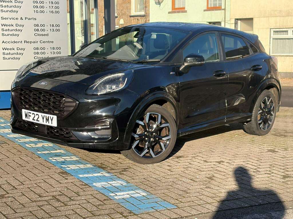 Ford Puma St-line X Black