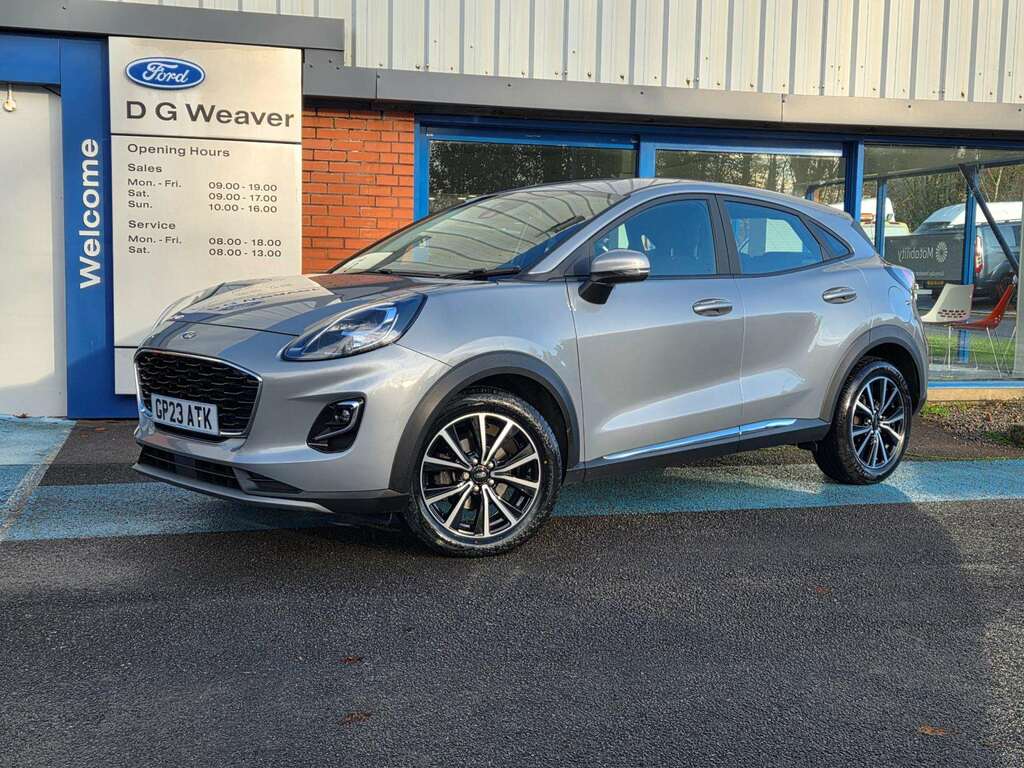 Ford Puma Titanium Mhev Silver