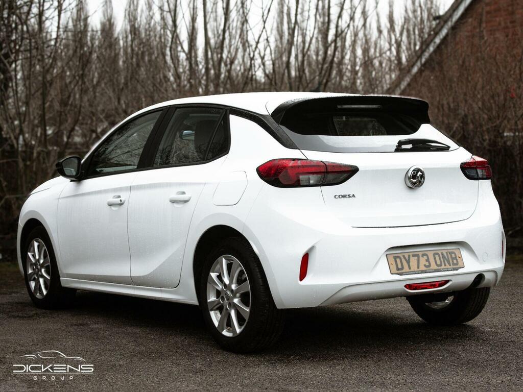 Vauxhall Corsa Hatchback 1.2 Turbo Design Euro 6 Ss DY73ONB White #3