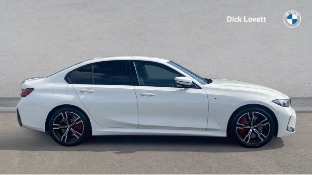 BMW 3 Series 320I M Sport Euro 6 WO25HKM White #3