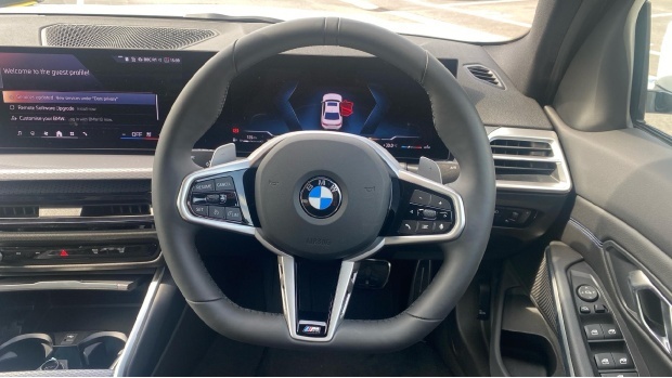 BMW 3 Series 320I M Sport Euro 6 WO25HKM White #5