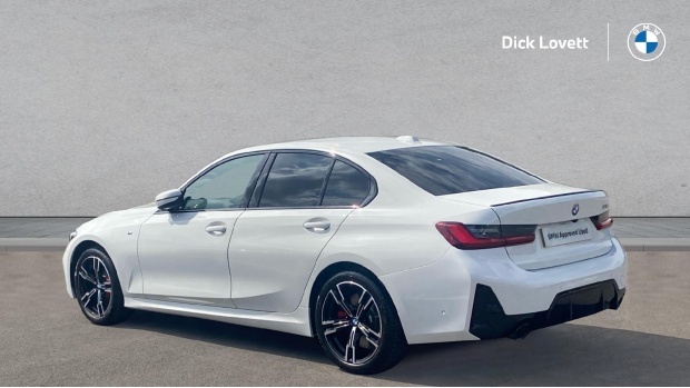 BMW 3 Series 320I M Sport Euro 6 WO25HKM White #2