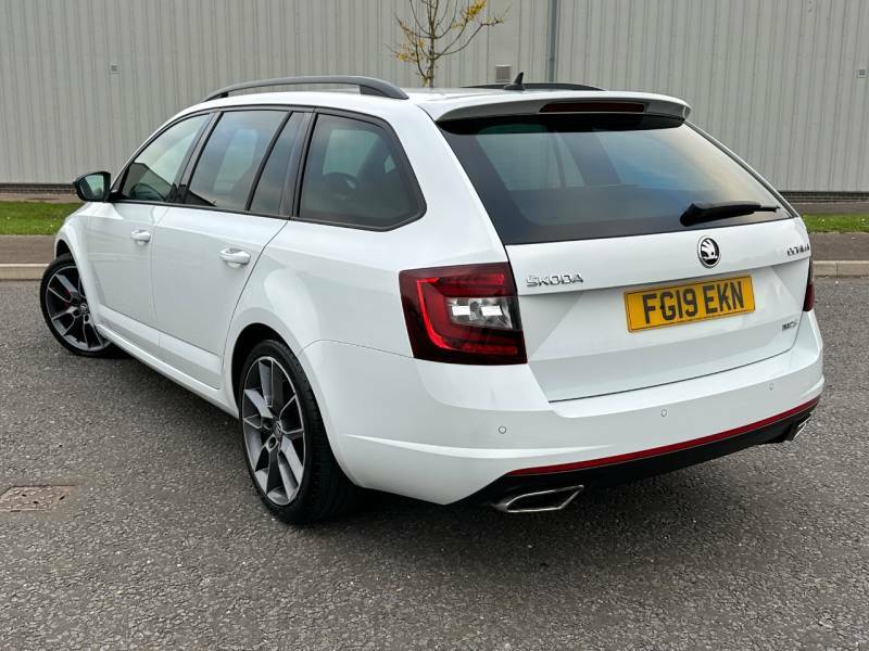 Skoda Octavia 2.0 Tdi Cr Vrs Dsg 7 Speed Black Pack - 20 FG19EKN White #6