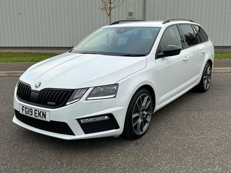 Skoda Octavia 2.0 Tdi Cr Vrs Dsg 7 Speed Black Pack - 20 FG19EKN White #5