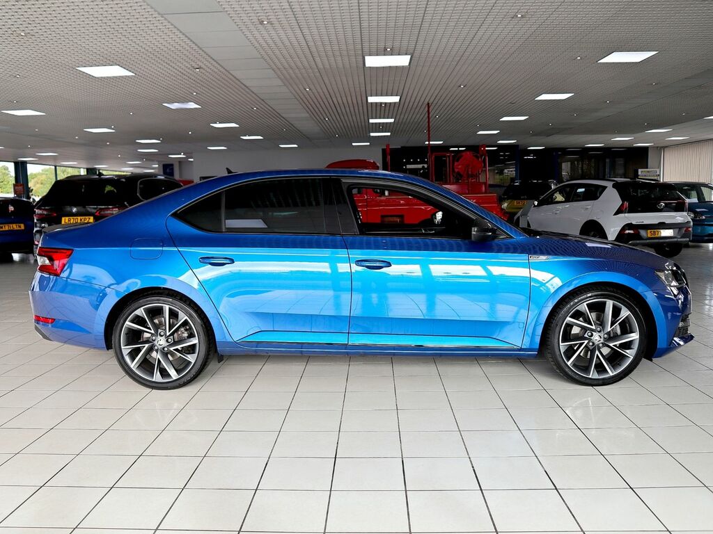 Skoda Superb 1.5 Sportline Plus Tsi Dsg Blue #6