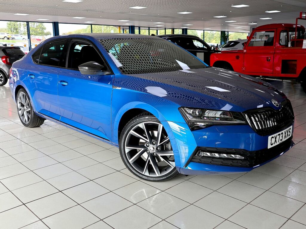 Skoda Superb 1.5 Sportline Plus Tsi Dsg Blue